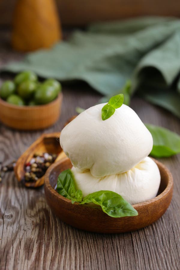 mozzarella en burrata